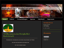 Tablet Screenshot of burgkeller-rudolstadt.com
